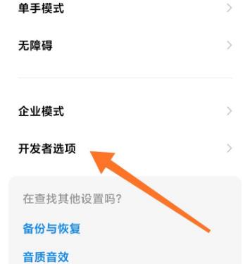 miui12开发者选项打开方法