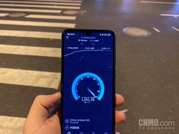 小米9 Pro 5G实测速度突破1000Mbps