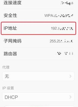 安卓如何看ip地址
