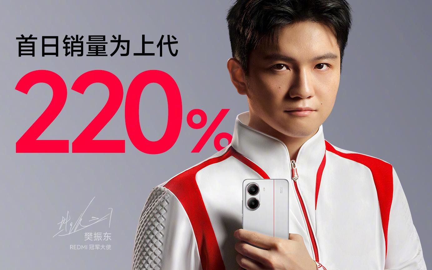 REDMI Turbo 4首销战报公布：首日销量为上代220%